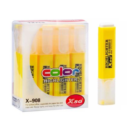 МАРКЕР  ТЕКСТ  ЖЪЛТ  №908