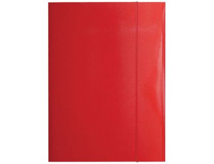Папка КАРТОН с ластик ЧЕРВЕНА 25/35 УВ ЛАК  !!!