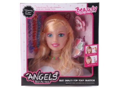 Кукла глава за прически и грим   №1377