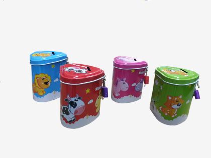 Касичка  МЕТАЛНА МАЛКА