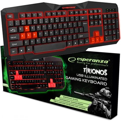 Клавиатура ГЕЙМЪР TRIONOS  EGK201R
