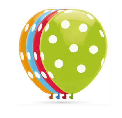 Балони  GLOBOS  ТОЧКИ  10бр. в плик  !!!