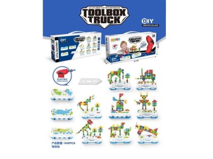 Конструктор 242 части + Винтоверт №200-62А