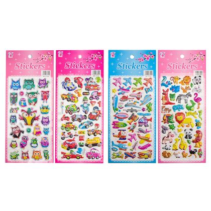 Стикери  обемни   МАЛКИ  10/19 см