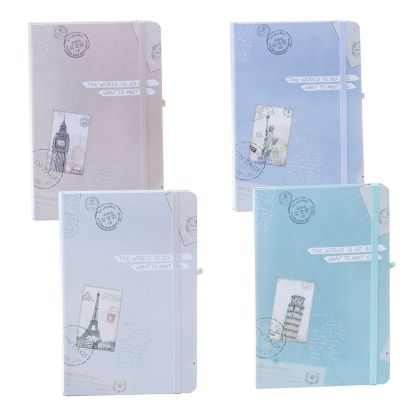 Тефтер  А5 с ЛАСТИК КАРТИЧКА М-633 №5703-3  !!!