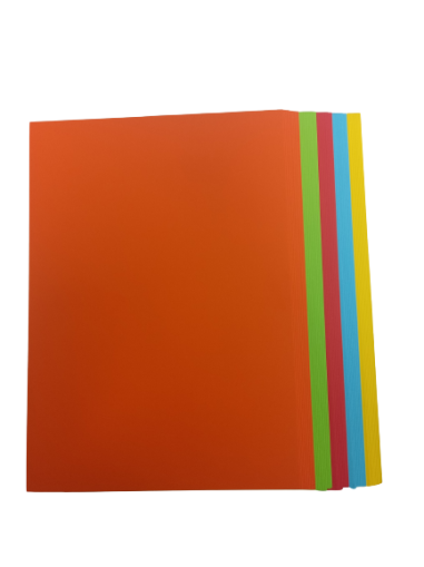 Картон  ЦВЕТЕН А4 160гр. 5*10л. НАСИТЕН !!!