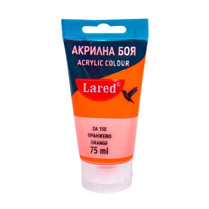 Акрилни бои  75мл ЛАРЕД  ОРАНЖ