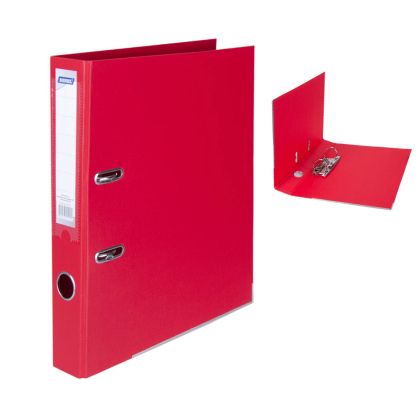 Класьор  ДИНЕЛ  5см  ЧЕРВЕН  С КАНТ