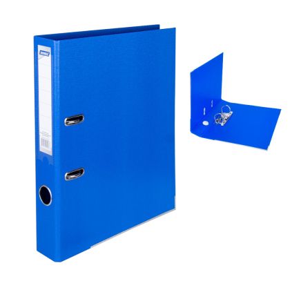 Класьор  ДИНЕЛ  5см.  СИН  С КАНТ