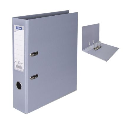 Класьор  ДИНЕЛ  8см  СИВ  С КАНТ