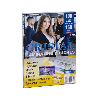 Фолио за ламиниране  А5 100бр  80 микрона  ДИНЕЛ