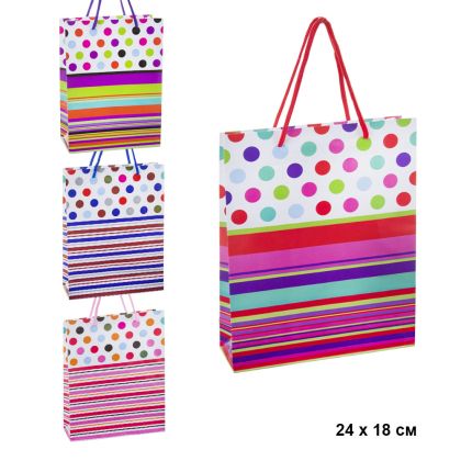 Торбички  128гр  ТОЧКИ  18*24см