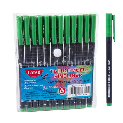Тънкописец   ЛАРЕД СВЕТЛОЗЕЛЕН   0.4мм