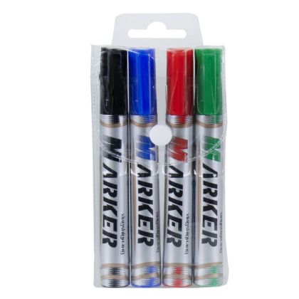 Маркер  Перманент  XSG  №162  4 ЦВЯТА  Комплект