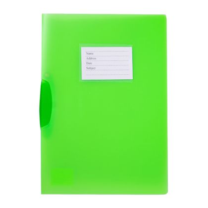 Папка  ПВЦ  С КЛИПС НЕОН BG5312