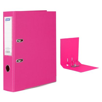 Класьор   ДИНЕЛ  8см  РОЗОВ  С КАНТ