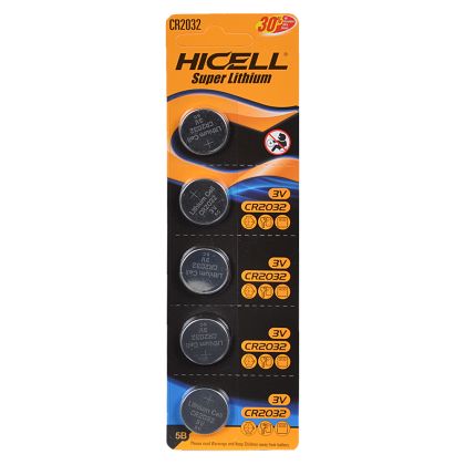 Батерия HICELL  EXTRA   5бр блистер  CR2032