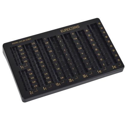 Монетник  ЧЕРЕН за монети  ЕВРО  !!!