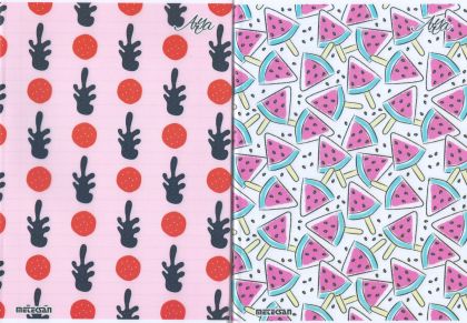 Тетрадка А5  80л.  ПВЦ  ARYA  МЕТЕКСАН  !!!