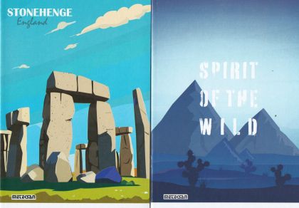 Тетрадка А5 КАРТОН 40л. МЕТЕКСАН  РЕД  !!!