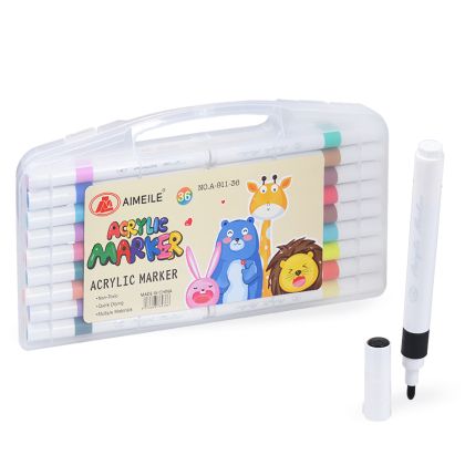 Маркери акрилни  36 цвята А-911-36