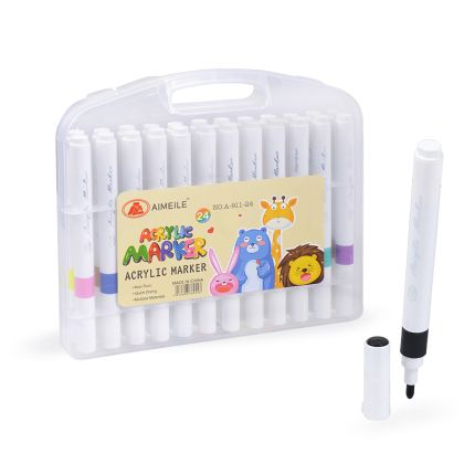 Маркери акрилни  24 цвята А-911-24