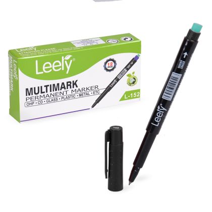 Маркер  перманент ОНР LEELY ЧЕРЕН F 1мм