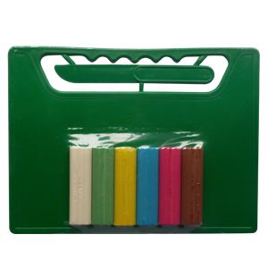 Дъска   + 6цв. ПЛАСТИЛИН  ЕСТРЕЛА  К-Т   !!!