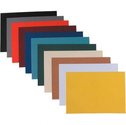 Корици за подвързване КАРТОН 230гр. ЧЕРЕН