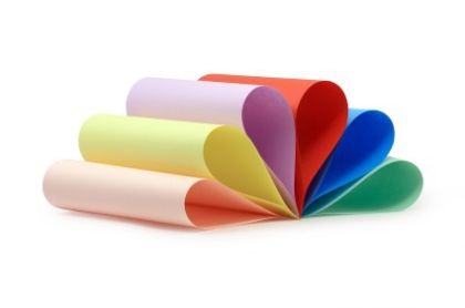 Хартия   Цветна  90гр.  65/92 см.  КАРИБИК !!!