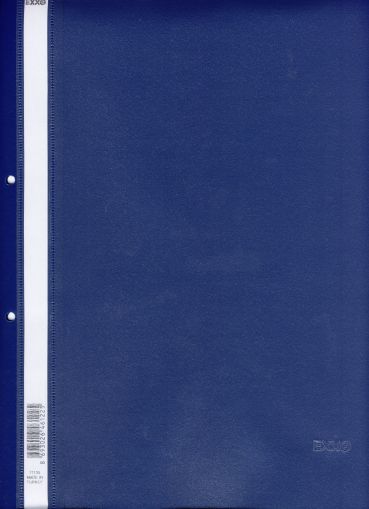 Папка  ПВЦ  DOSY  120/180 ТЪМНОСИНЯ