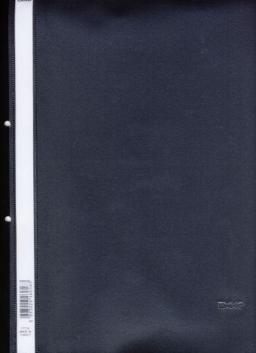 Папка  ПВЦ  DOSY  120/180  ЧЕРНА