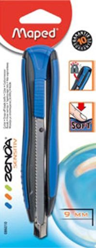 Макетен нож  МАПЕД ЗЕНОА 9мм. бл.  !!!