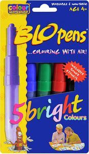 Маркер за рисуване ЦЕНТРО БЛОПЕН пръск. 5цв !!!.