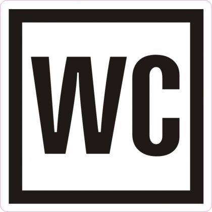 Пиктограми ДИНЕЛ ТОАЛЕТНА СМЗЛ WC №203