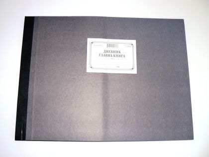 Дневник- главна книга с 34сметки, ТП