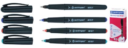 Маркер за СД ЦЕНТРОПЕН  LINER 2616/4616 - черен