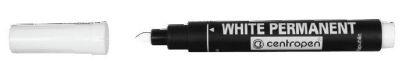 Маркер перманент  ЦЕНТРОПЕН 8586 БЯЛ  !!!