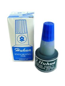 Тампонно мастило HUHUA  30мл  СИНЬО