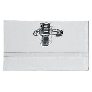 Баджове с щипка ПВЦ 50бр. в кутия