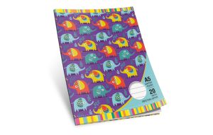 Тетрадка  А5  ОФСЕТ  - 20л. Г. КВ. М-принт