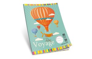 Тетрадка  А5  ОФСЕТ  - 20л. Г. КВ. М-принт