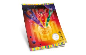 Тетрадка  А5  ОФСЕТ  - 20л. Г. КВ. М-принт