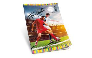 Тетрадка  А5  ОФСЕТ  - 20л. Г. КВ. М-принт