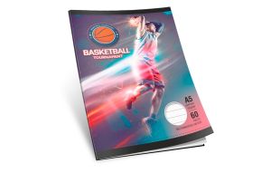 Тетрадка  А4 вестник - 80л. каре М-принт