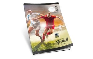 Тетрадка  А4 вестник - 80л. каре М-принт