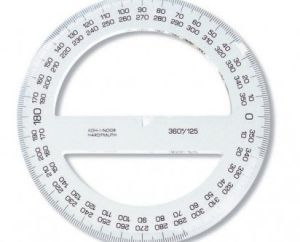 Транспортир КОХИНОР 360 градуса