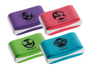 Гума  МАПЕД УСМИВКИ  ЦВЕТНА  !!!