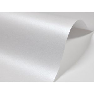 Картон ПЕРЛА А5 250гр.  25бр.  №01  БЯЛ   !!!