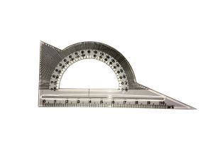 Транспортир  АРК   №10 + триъгълник